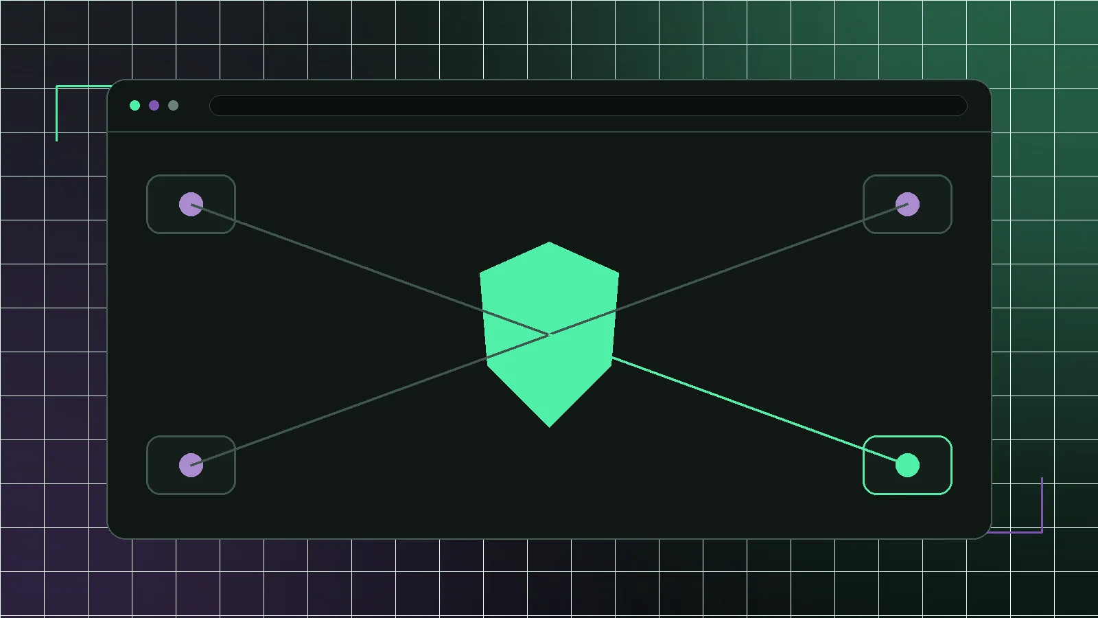Layered WooCommerce security controls protecting a central storefront