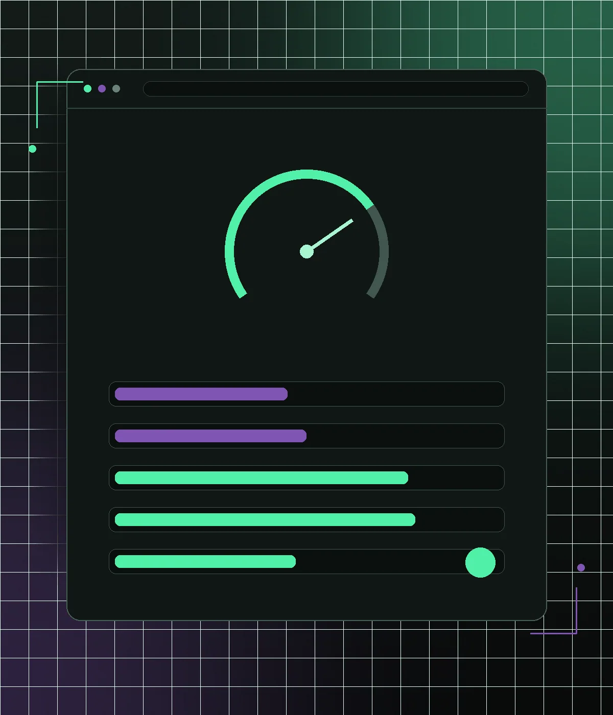 Flatsome storefront performance gauge and Core Web Vitals checks