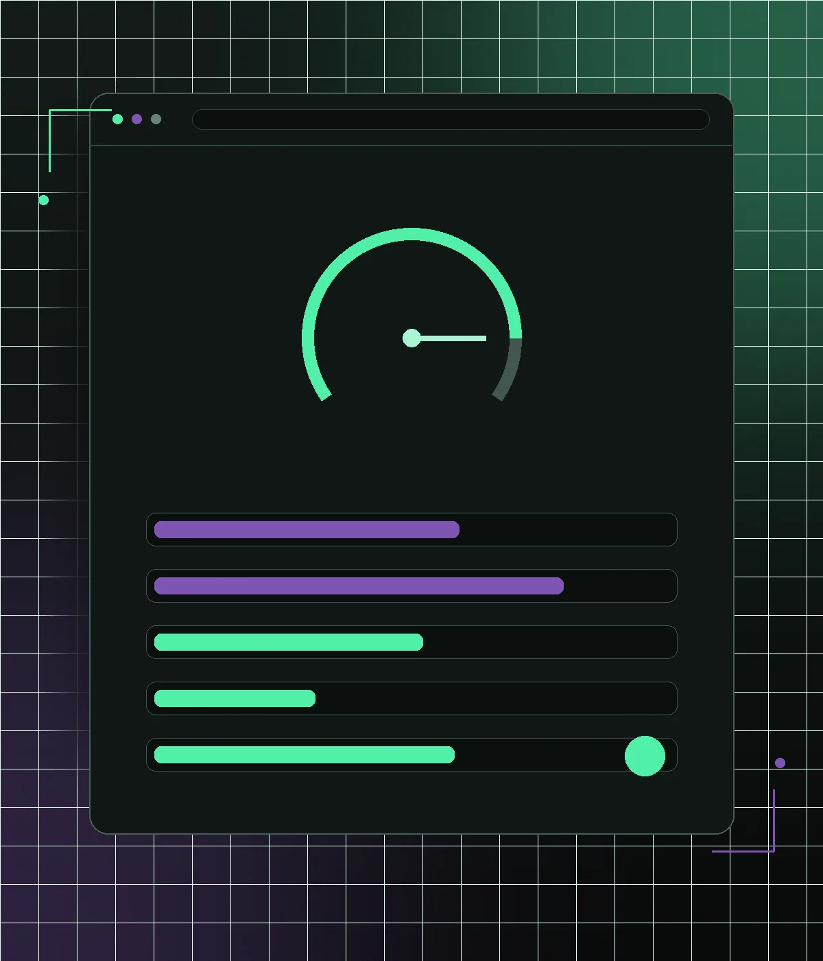 Astra storefront weighed as three separate asset layers on a performance dial